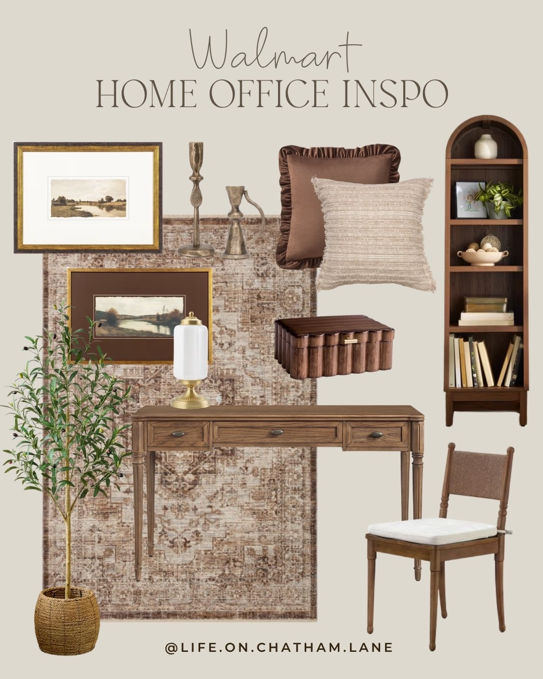 @Walmart home office inspo!  Loving this newly released desk from My Texas House!

#LTKHome #LTKSeasonal