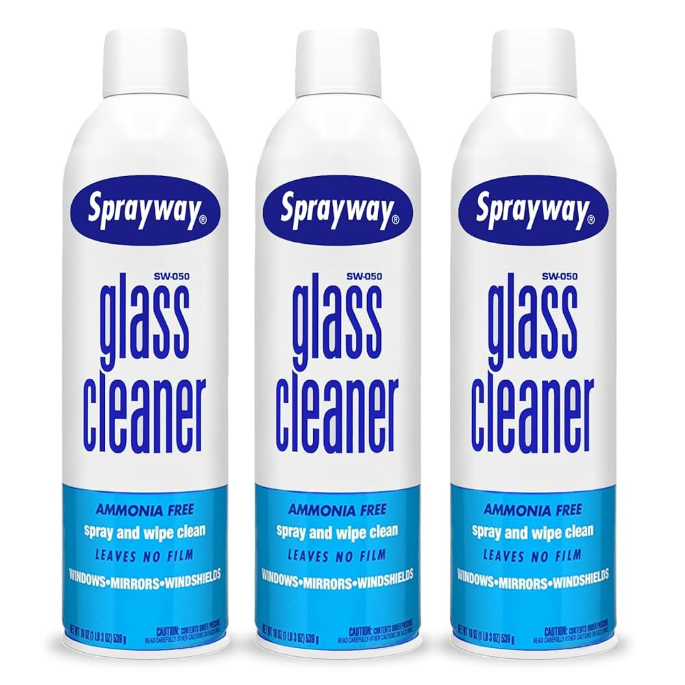 Sprayway Glass Cleaner, SW-050 19 oz Cleaner for Auto and Home for a Streak-Free Shine, Deep Clea... | Amazon (US)