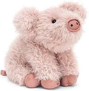 Amazon.com: Jellycat Curvie Pig Stuffed Animal : Toys & Games | Amazon (US)
