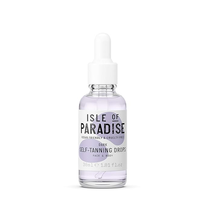 Isle of Paradise Dark Self Tanning Drops 30 ml | Amazon (US)