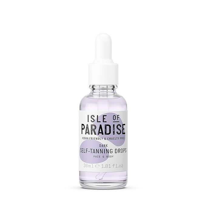 Isle of Paradise Dark Self Tanning Drops 30 ml | Amazon (US)