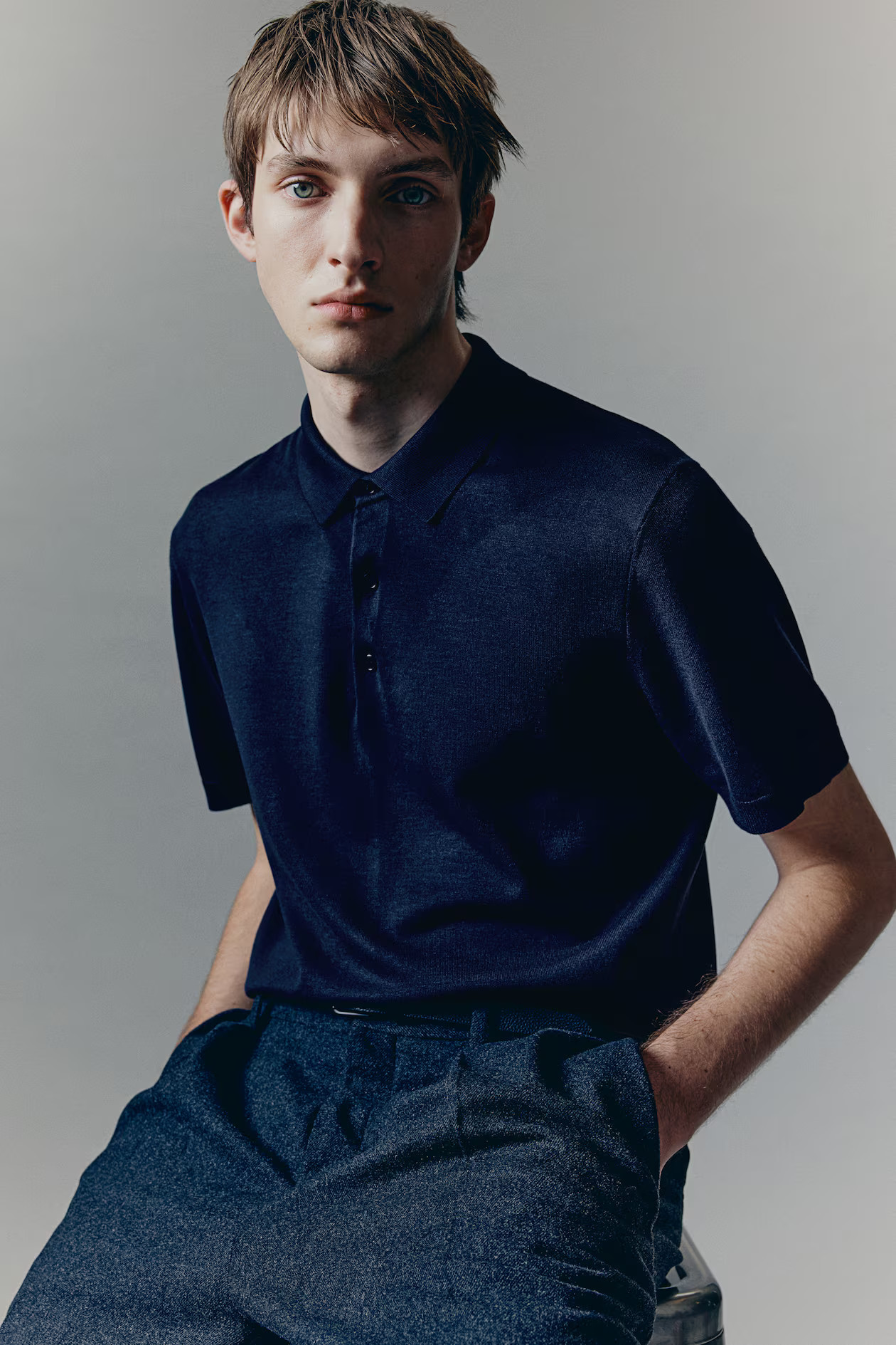 Slim Fit Polo shirt | H&M (UK, MY, IN, SG, PH, TW, HK)