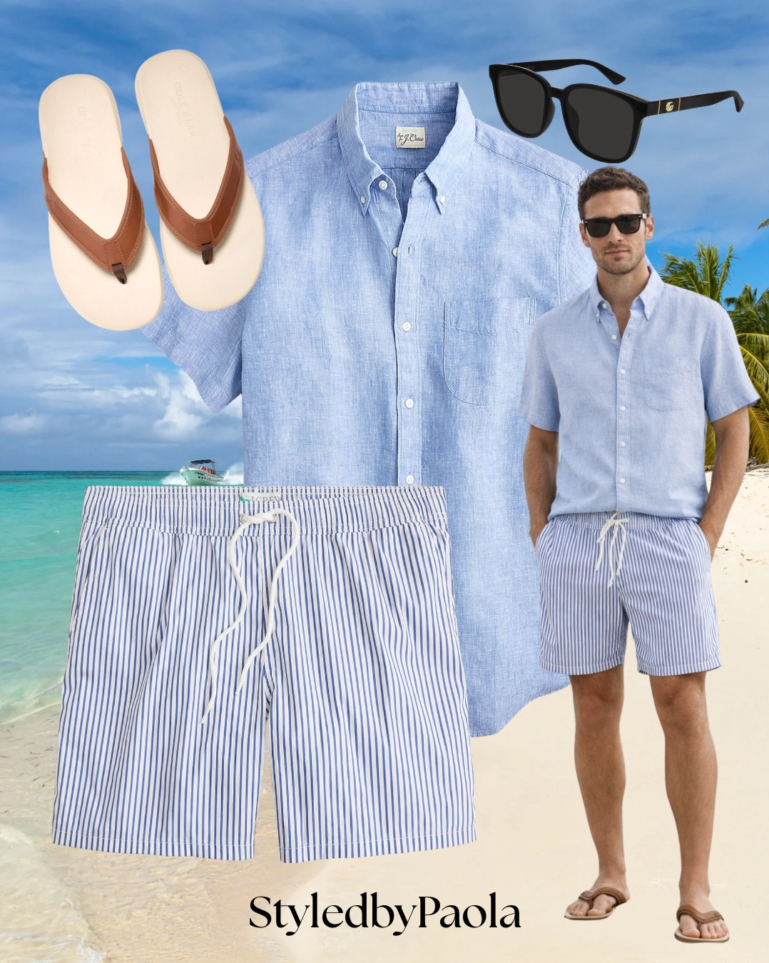 Your go-to summer outfit just got easy ☀️ effortless, breathable, and elevated for any beach day or vacation look. Shop everything linked ✨

#LTKMens #LTKU #LTKSeasonal