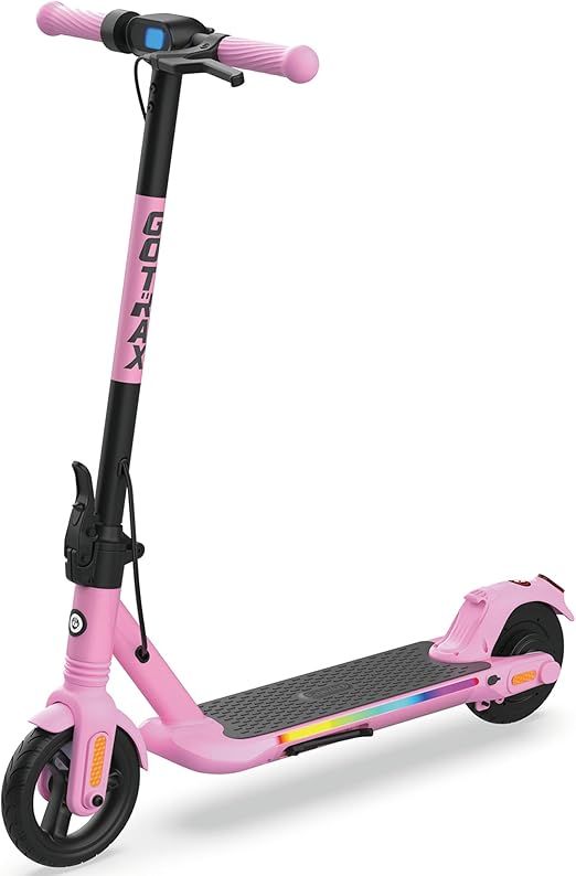 Gotrax Electric Scooter for Kids, Max 3/7 Miles 6/10 Mph, 5" /6" Solid Wheels with Flash Lights f... | Amazon (US)