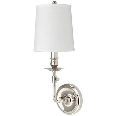 Hudson Valley Logan 18" High Polished Nickel Candle-Shape Wall Sconce - #M9152 | Lamps Plus | Lamps Plus