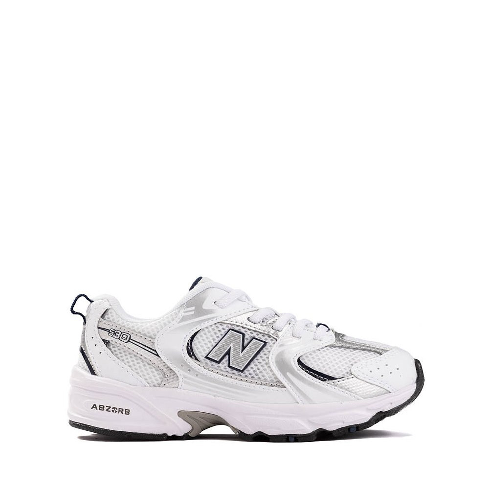 New Balance 530 Athletic Shoe - Little Kid - White / Natural Indigo | Journeys