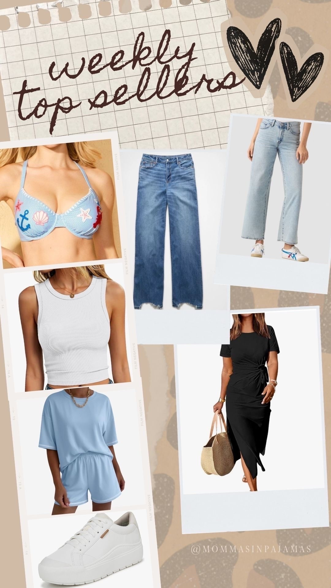 Bestsellers of the week:
Target:
Beachy embroidered swimsuit top
Wide leg ankle jeans 
Amazon
Ribbed tank 
T-shirt dress
2-piece lounge set
American Eagle:
Dreamy drape jeans 


#LTKPetite #LTKSeasonal #LTKMidsize
