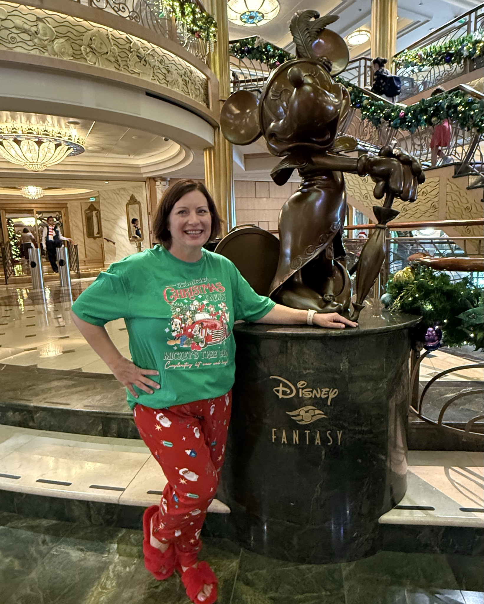 Merry Christmas from the Disney Fantasy cruise ship🧑‍🎄🎅🎄#ltkover40 #ltkplussize

#LTKHoliday #LTKTravel #LTKSeasonal