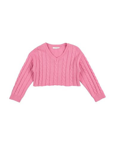 U+é Toddler Girl Sweater Pink Size 4 Viscose, Merino Wool, Polyamide, Cashmere | YOOX (US)