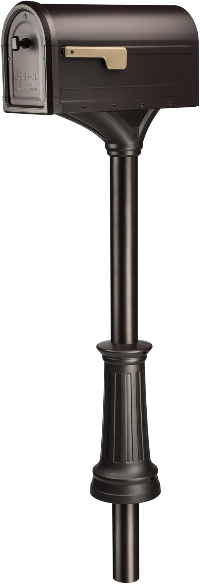 Architectural Mailboxes Roxbury™ Weather-Resistant Steel Metal Mailbox for outside with Post, R... | Amazon (US)