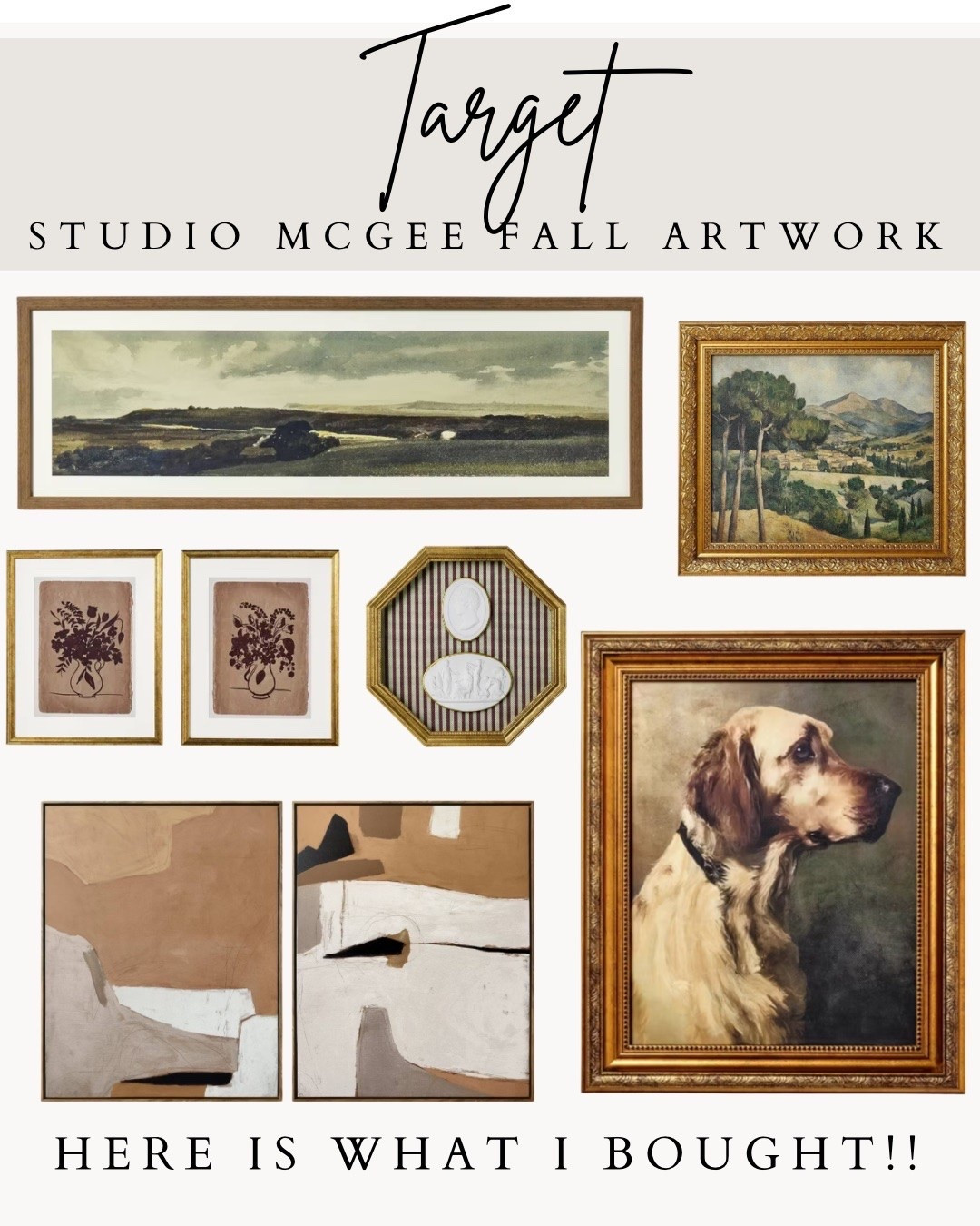 Target Studio McGee Fall Artwork Finds 🍁

From vintage landscapes to timeless gallery wall pieces, these Studio McGee artwork finds add warmth, character, and a collected feel to your home for fall and beyond 🖼️🍂

#studiomcgee #targethomefinds #fallartwork #gallerywallinspo #traditionaldecor #porcheandco

#LTKHome #LTKSeasonal #LTKvlog