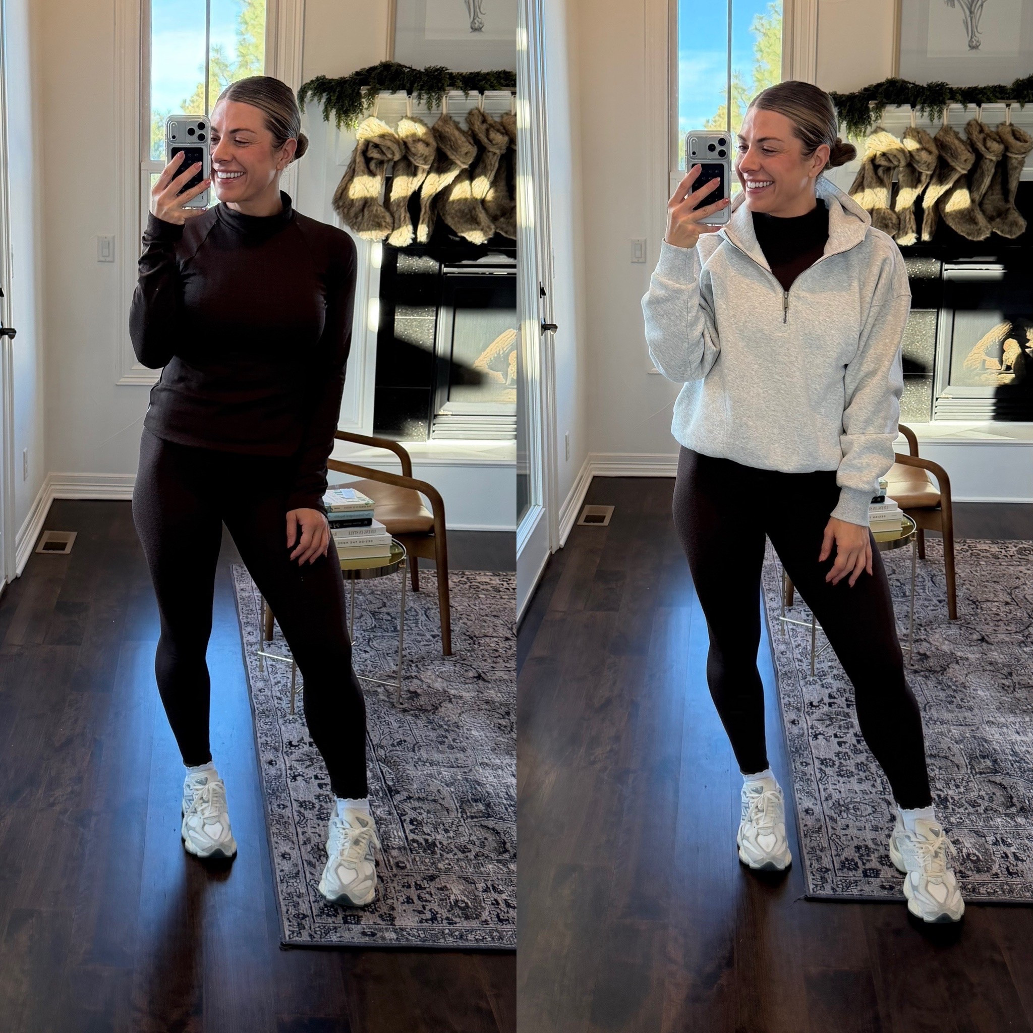 Cold weather calls for cozy layers 🤎
This Vuori Chilled Out Set in Java Houndstooth is perfect for cool-weather workouts, warm-ups, and layering before or after the gym. It’s insanely soft, stretchy, and keeps you comfortable without feeling bulky — ideal for winter mornings and on-the-go days.

Layered with the Restore Relaxed Hoodie, which is oversized in the best way — comfy, effortless, and cozy without looking frumpy. It’s the perfect outer layer to throw on from the slopes or a workout straight to errands. If you need versatile base layers for winter, this combo is it.

Wearing S in leggings, M in top, and M in the Restore Relaxed Hoodie.

@vuoriclothing #vuoripartner

#LTKGiftGuide #LTKSeasonal #LTKActive