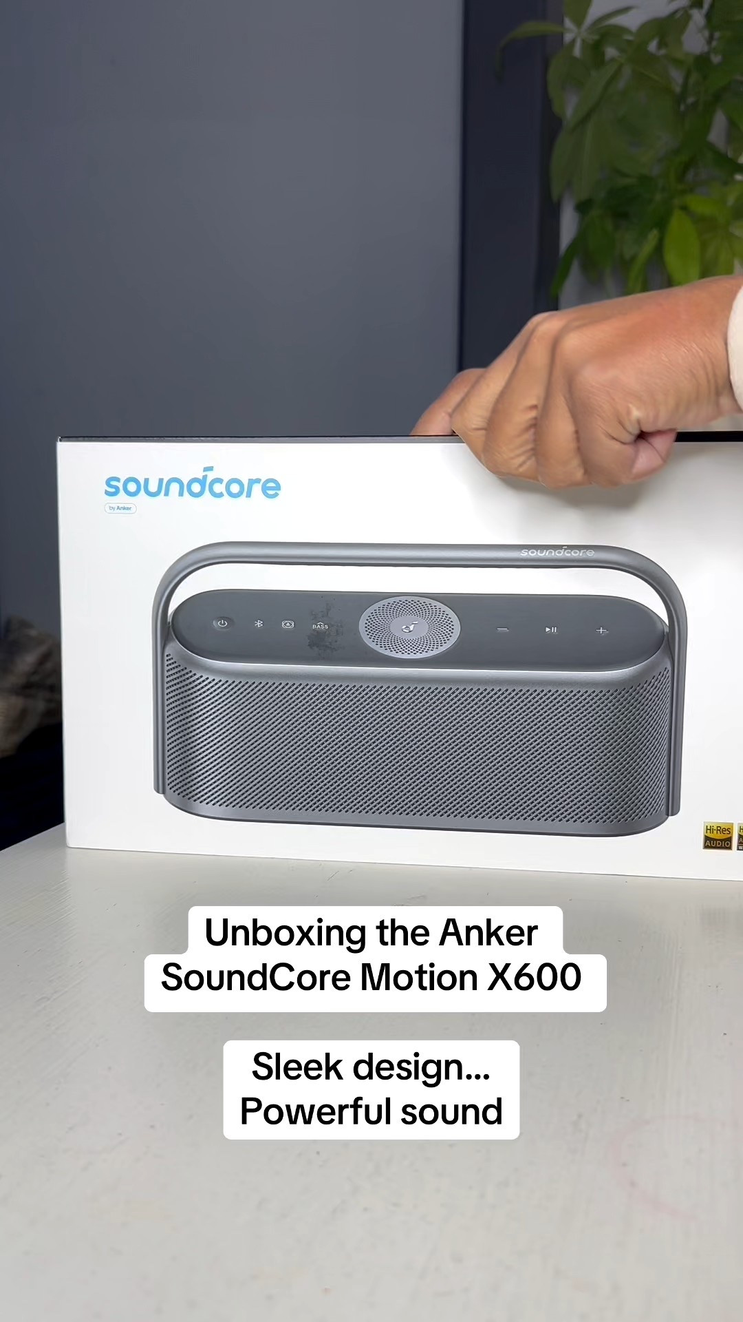 Unboxing the Anker SoundCore 600X.
Clean, sleek design with surprisingly powerful sound.
This one delivers way more than you expect the moment it powers on.

#LTKGiftGuide #LTKHome