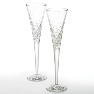 Wishes "Happy Celebrations" Toasting Flutes, Set of 2 | Bloomingdale's (US)