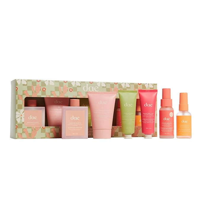DAE Hair Merry Little Minis Set (3-1 Styling Cream, Signature Shampoo & Conditioner, Dry Heat Sty... | Amazon (US)