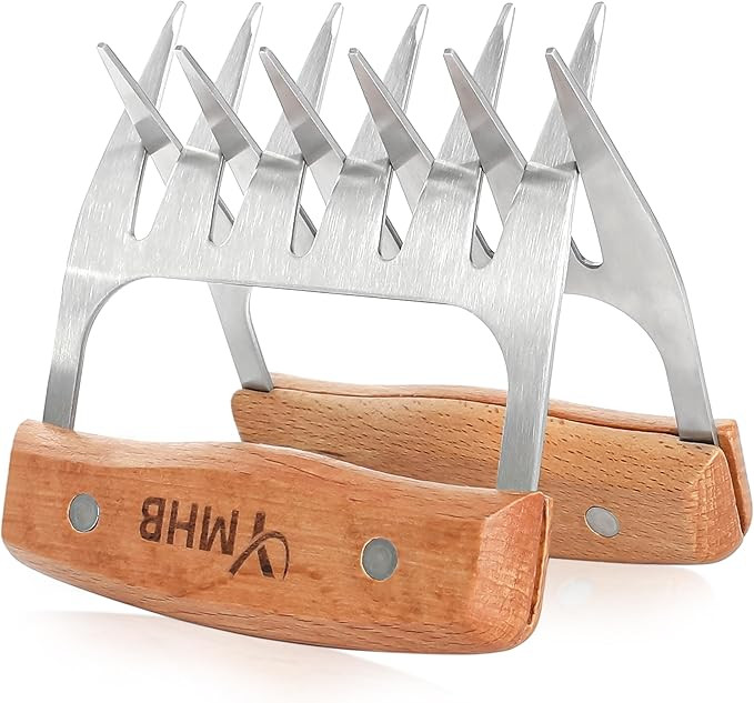 Metal Meat Shredder Claws - BBQ Grilling Gifts for Men & Women, Shredding Claws for Pulled Pork -... | Amazon (US)
