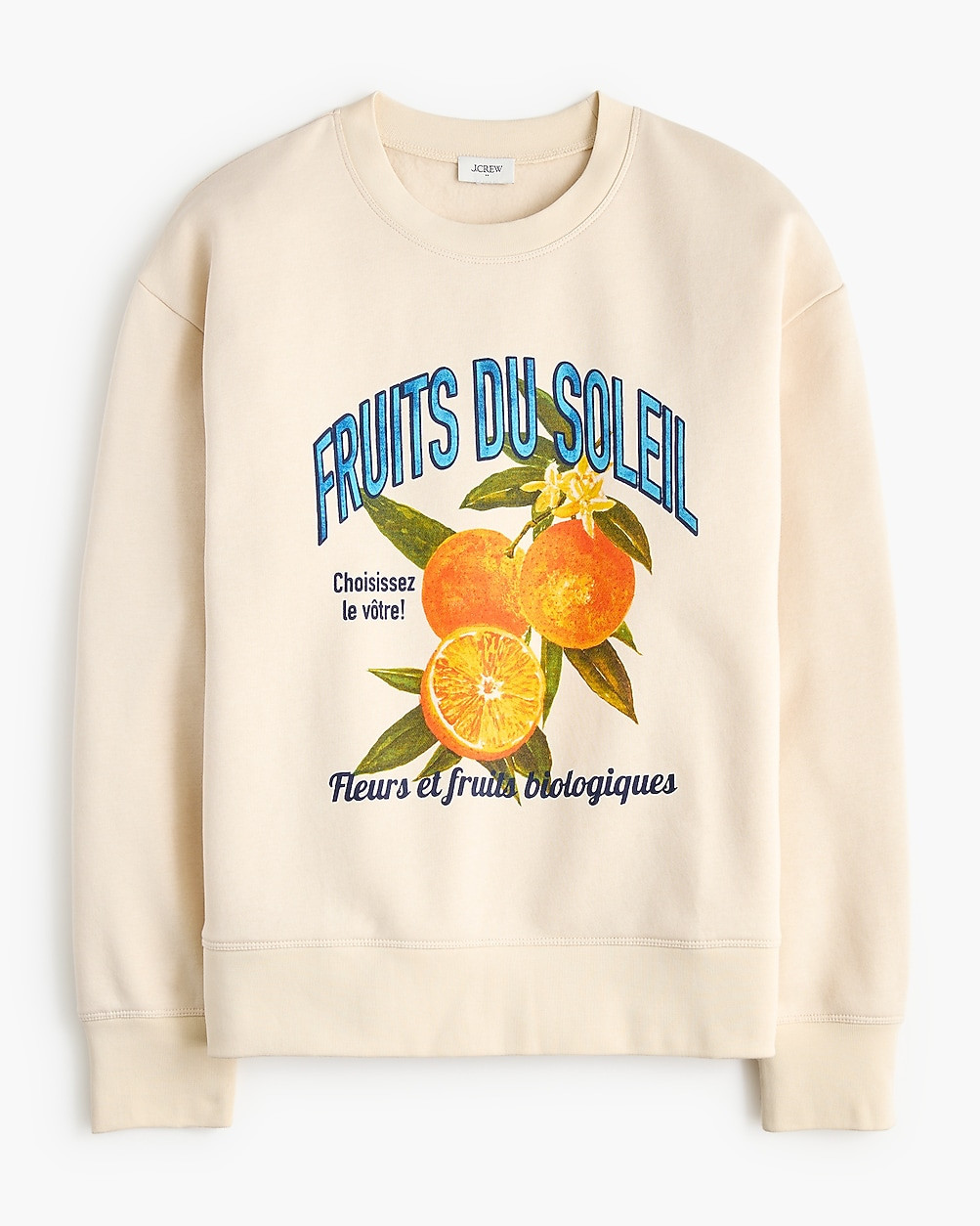 Fruits graphic sweatshirt | J.Crew Factory