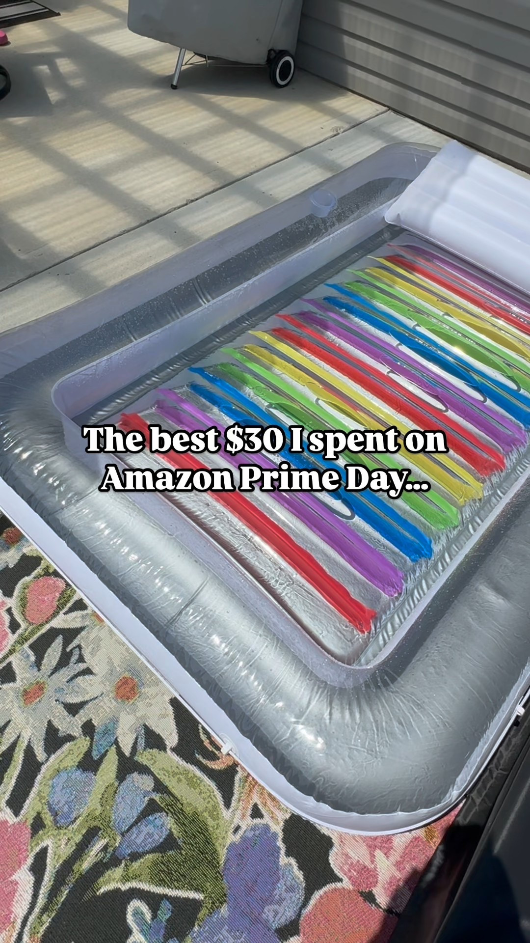 I’m gonna live in this tanning pool from Amazon all summer! I ordered it early this morning & I blew it up the second it landed on my porch this hot afternoon 😂

#LTKSeasonal #LTKSaleAlert #LTKHome