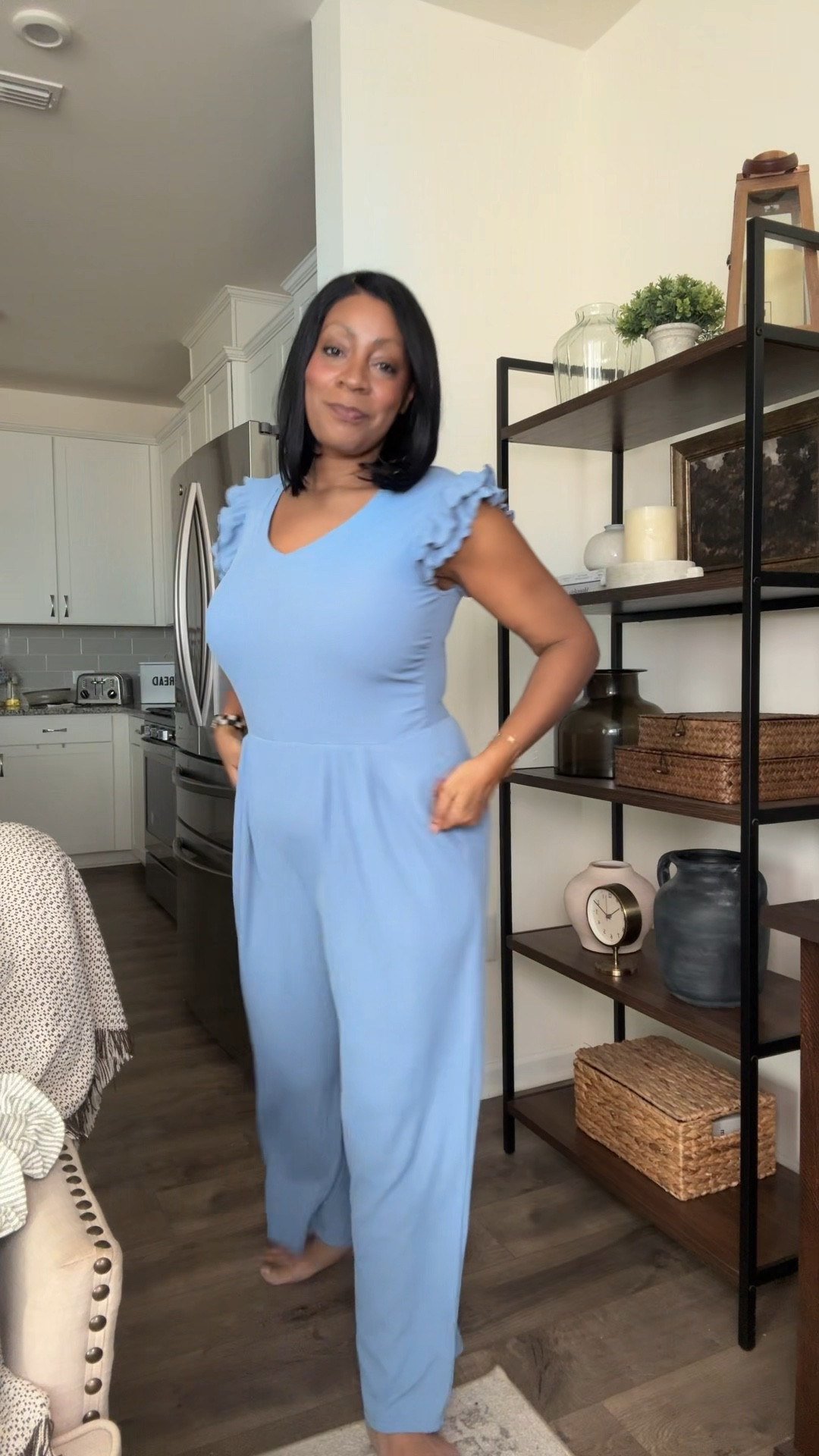 Super cute jumpsuit for spring 🌸 fits tts 

#springfashion #amazonfashion #affordablefashion 

#LTKMidsize