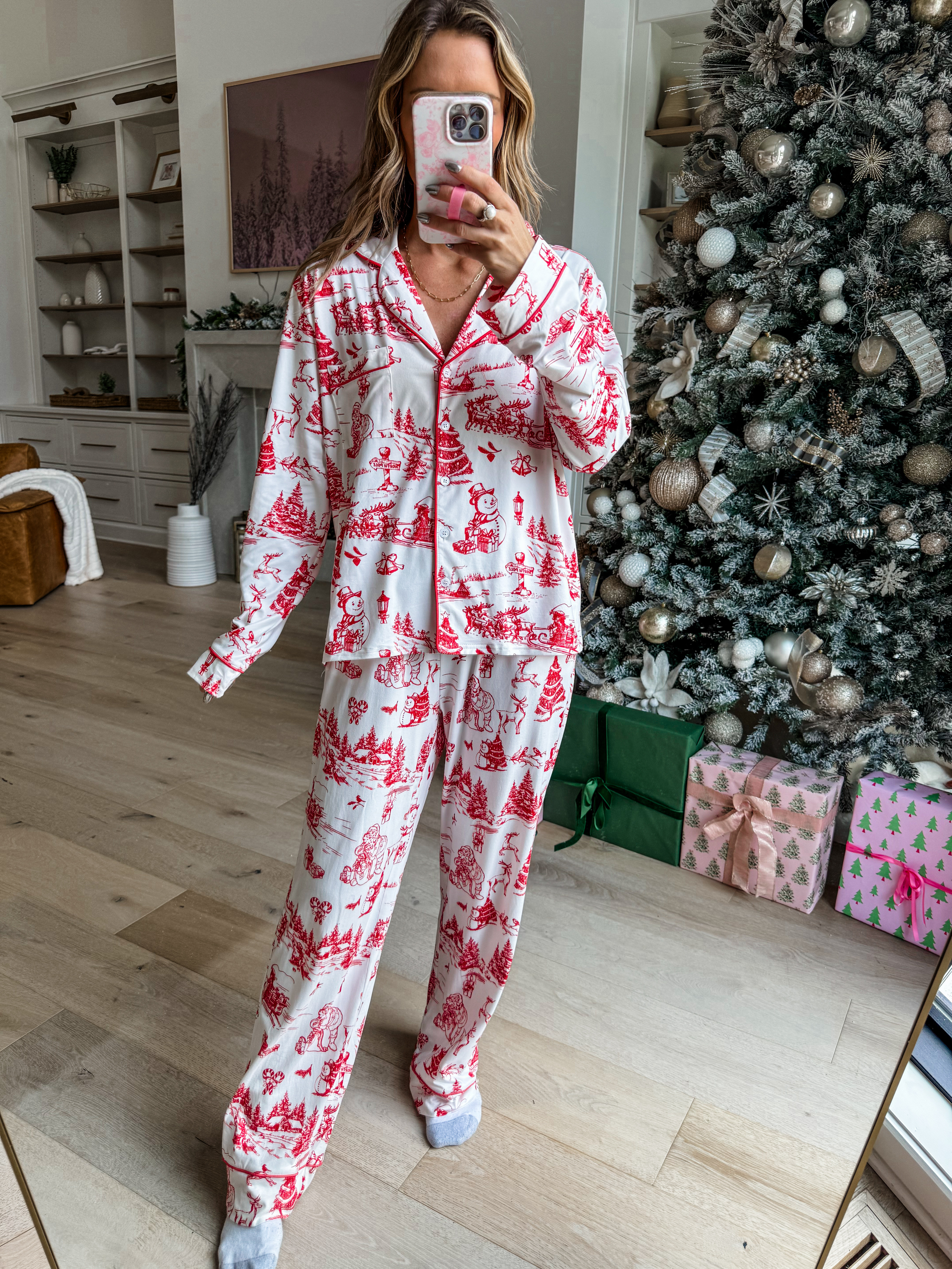 The cutest pajamas for this holiday season. Use code TORI to save. 

#pinklily #pajama #holiday 

 #LTKHoliday #LTKSaleAlert #LTKFindsUnder50