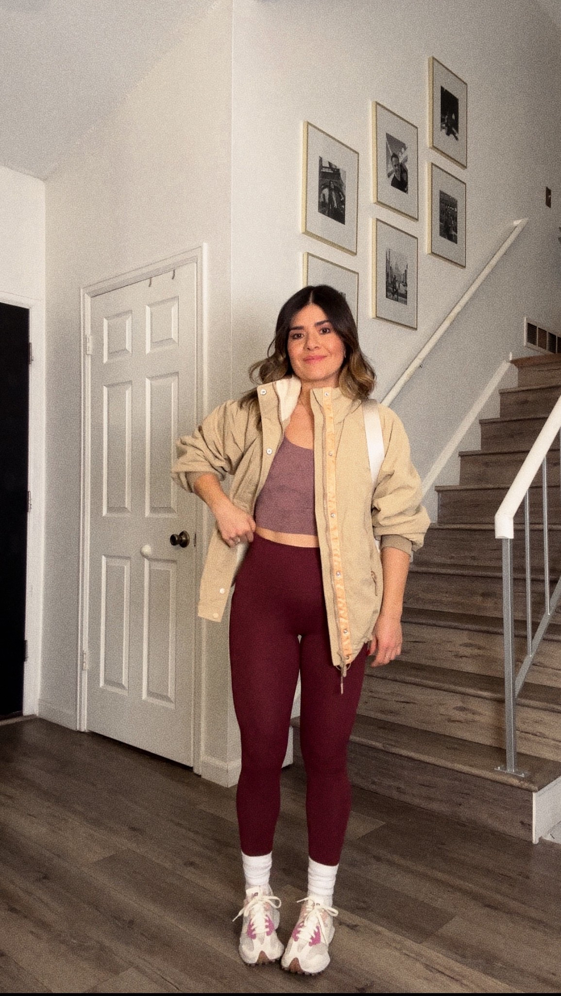 Take up to 30% off this jacket. It’s so good and soft on the inside. Available in more colors! 
Jacket size small
Top size small
Leggings size xs

#LTKActive #LTKootd #LTKfitnessgoals