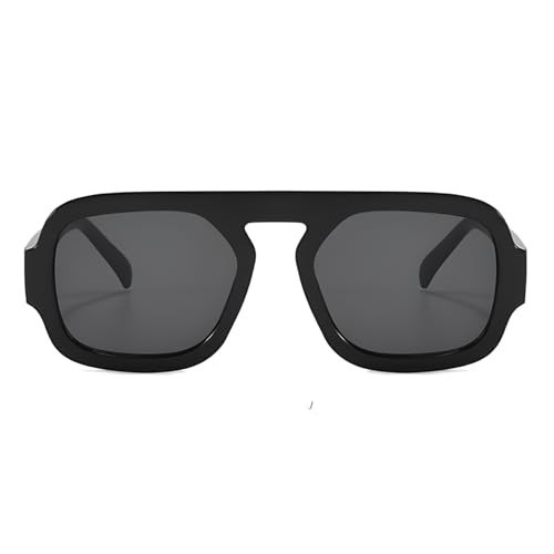 ADE WU Trendy Square Sunglasses for Women Men,Vintage Square Aviator Sunglasses Fashion 70s Inspi... | Amazon (US)