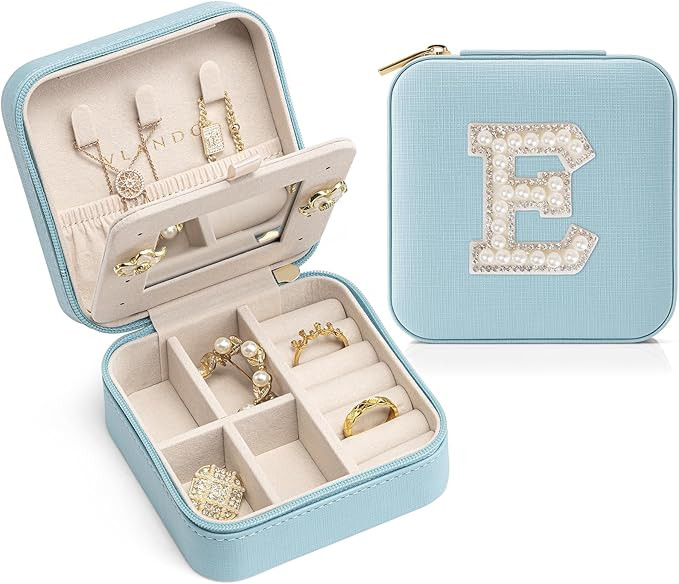 Vlando Wedding Gifts for Women, Jewelry Box, Bridal Shower, Bridesmaid Gifts for Wedding Day Brid... | Amazon (US)