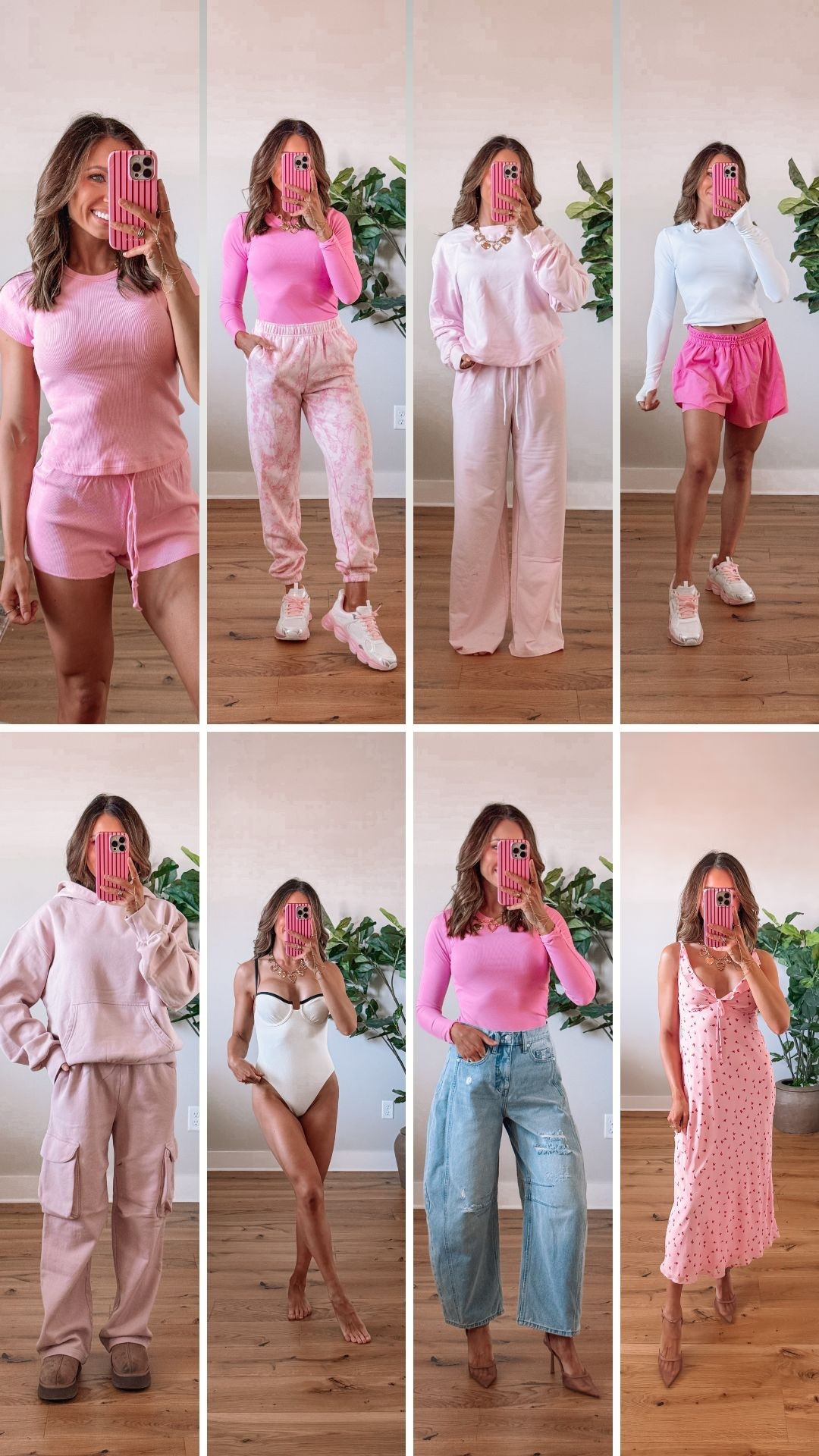 This pink themed Walmart haul makes me giddy! Wearing a size XS & 0 in everything! #walmarthaul #walmartfinds 

#LTKValentine #LTKootd #LTKgrwm