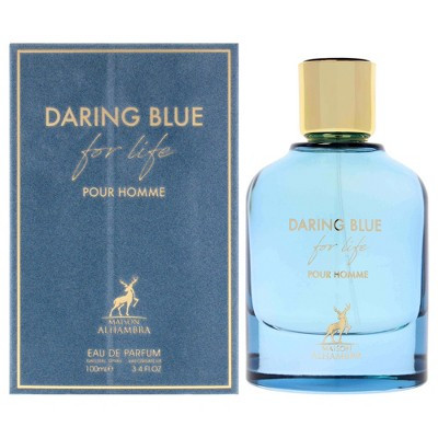 Daring Blue For Life by Maison Alhambra for Men - 3.4 oz EDP Spray | Target