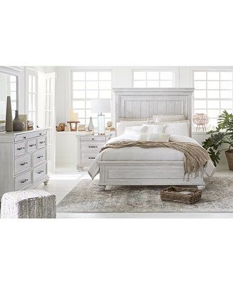 Furniture Quincy Bedroom Furniture, 3-Pc. Set (Queen Bed, Nightstand & Dresser), Created for Macy... | Macys (US)