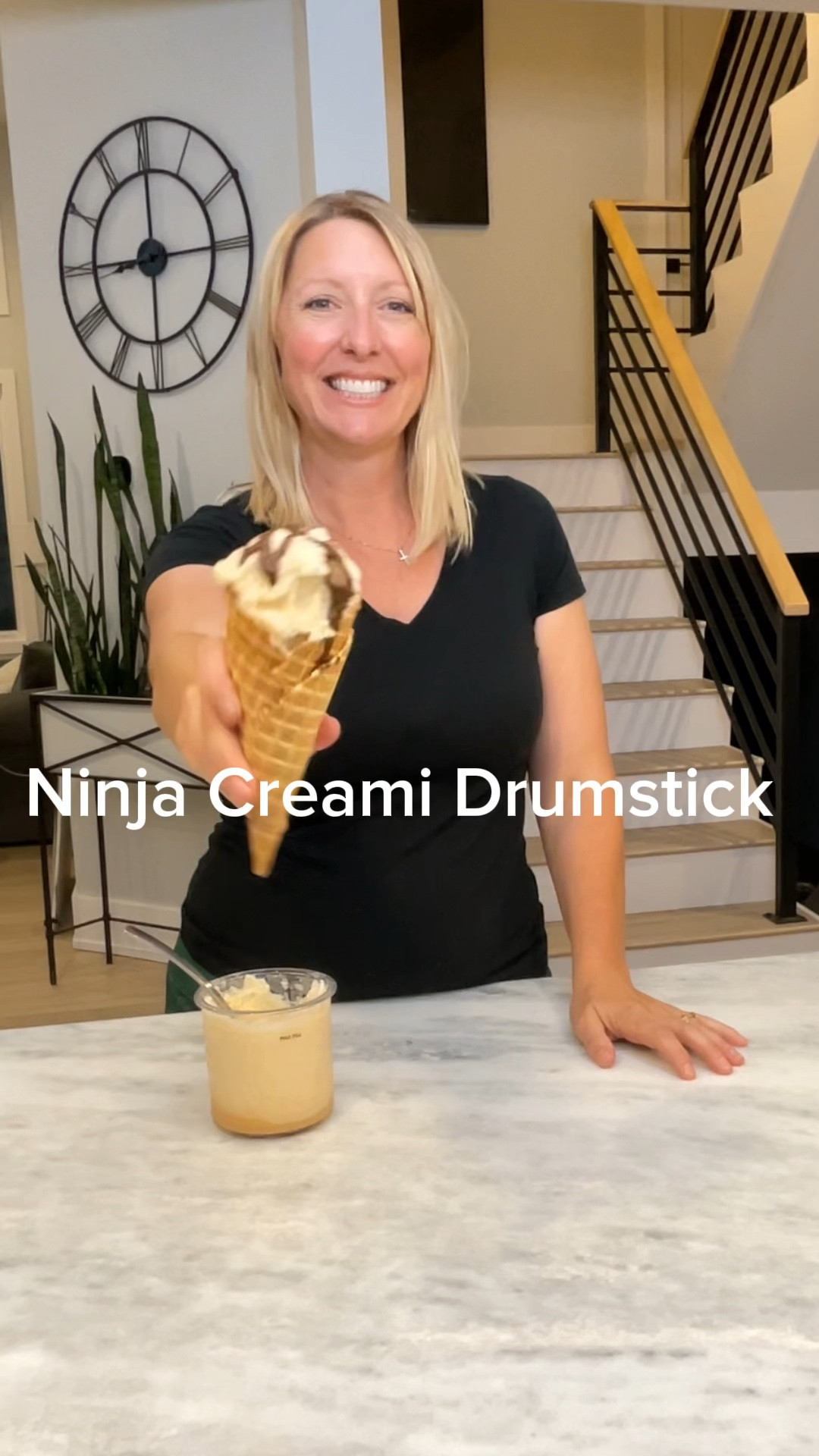 There are so many great Ninja Creami recipes out there, but I’ve never seen one making a Drumstick. So I used this amazing recipe from @mattsmagicmacros and created a drumstick ice cream cone with it. And let me tell you- it did not disappoint!!! Like & Follow for more Tips, Tricks & DIYs

#LTKFind #LTKfamily #LTKhome
