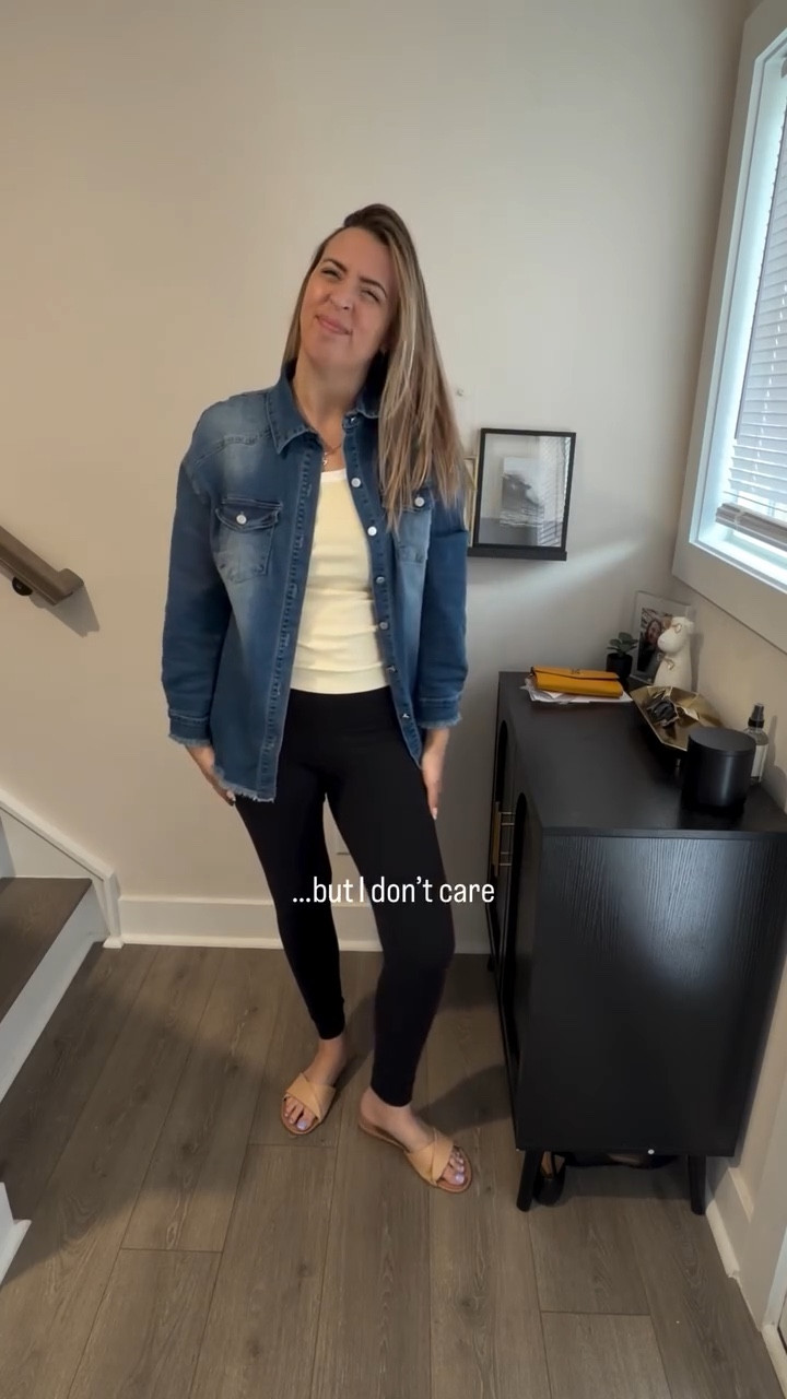 I said I was over it…
and then it hit me one more time

oversized denim shacket outfit | casual spring outfit ideas | everyday style inspiration | comfy chic outfits | denim shacket outfit