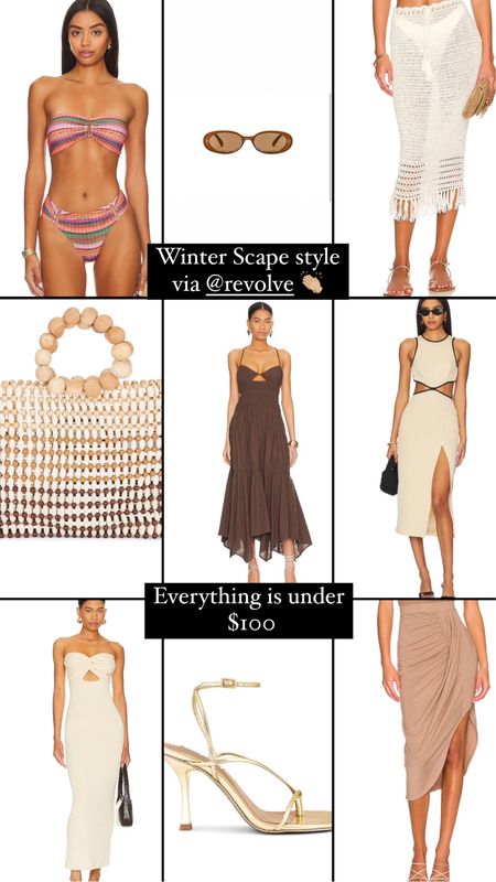Winter scape outfit ideas via Revolve! 
All under $100!

#LTKtravel #LTKfindsunder100 #LTKSeasonal