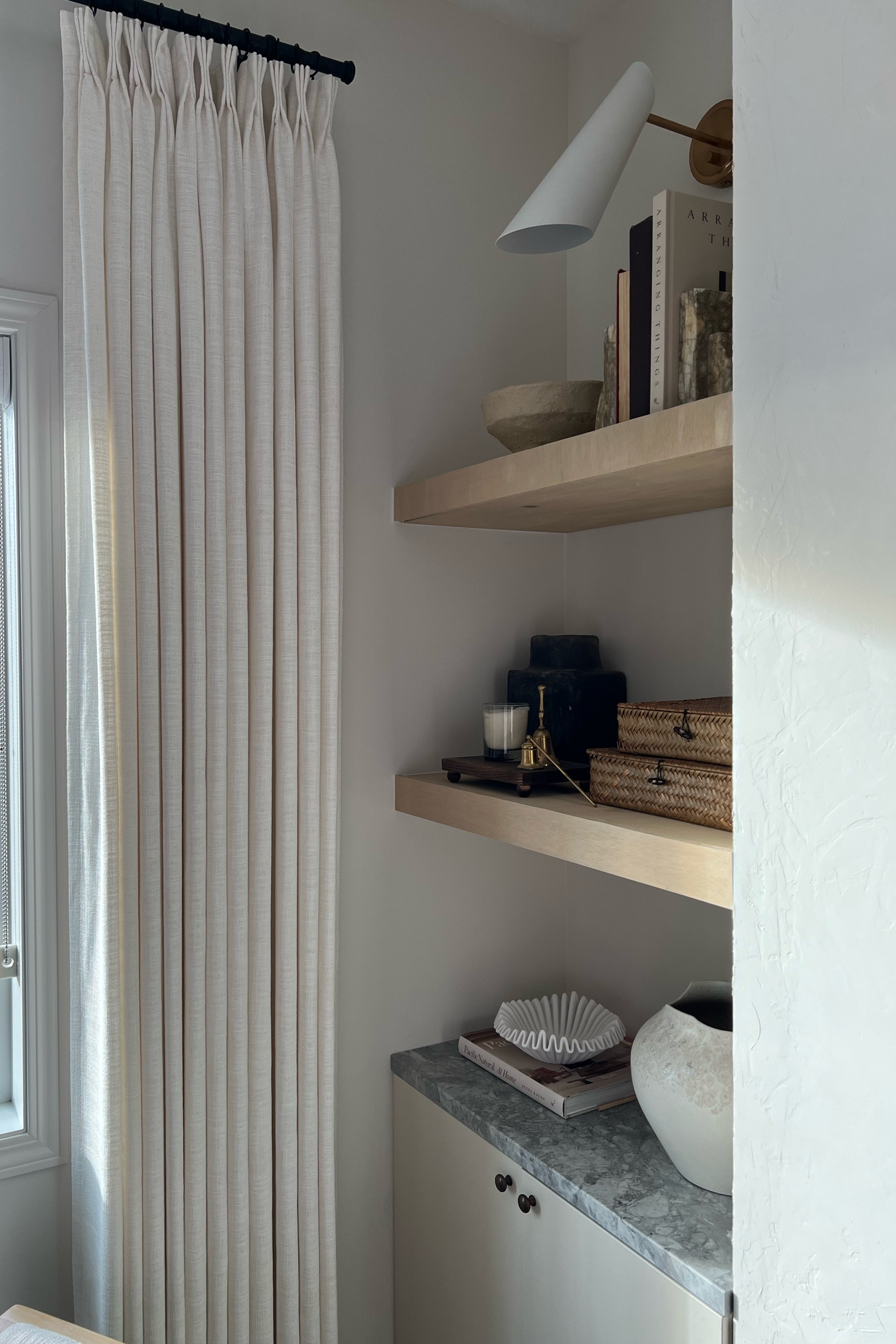 Still obsessing over these custom pinch pleat affordable curtains! 🤍 + Amazon curtain rod & rings! 

#LTKMostLoved #LTKsalealert #LTKhome