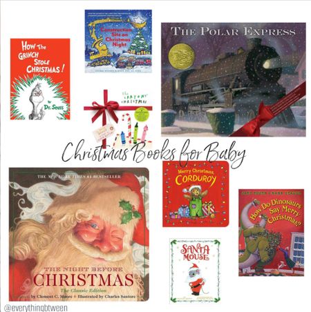 Christmas baby books: Christmas, books, holiday, stories 

#LTKHoliday #LTKSeasonal #LTKbaby