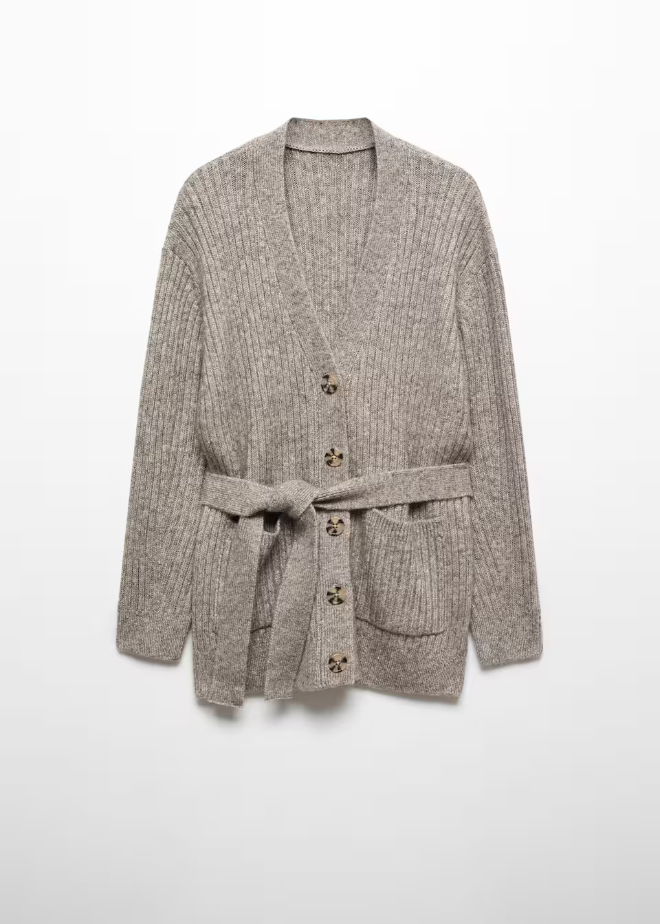 Buttoned ribbed cardigan -  Women | Mango USA | MANGO (US)
