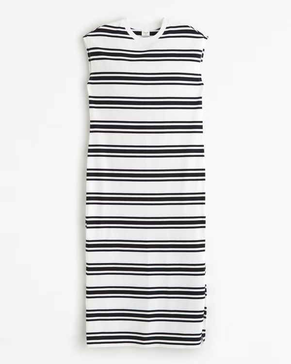 Shell T-Shirt Midi Dress | Abercrombie & Fitch (US)