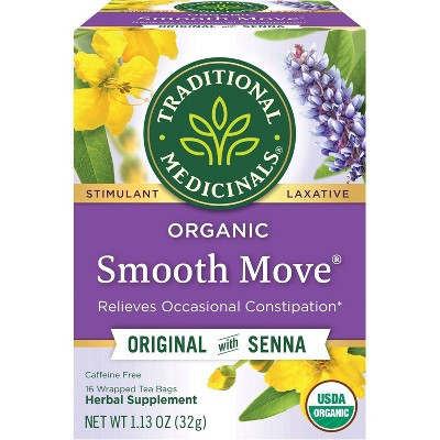 Traditional Medicinals Smooth Move Herb Tea - 16ct | Target