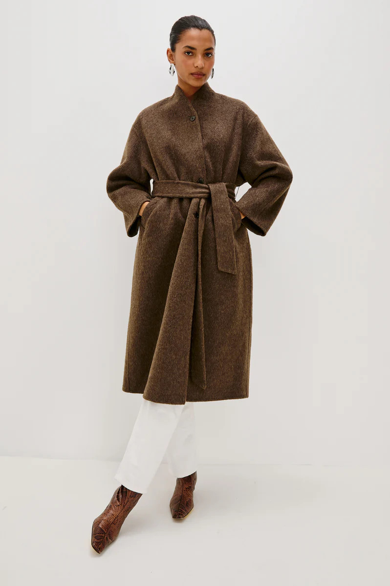 ROLAND COAT - HEATHER UMBER | Rails