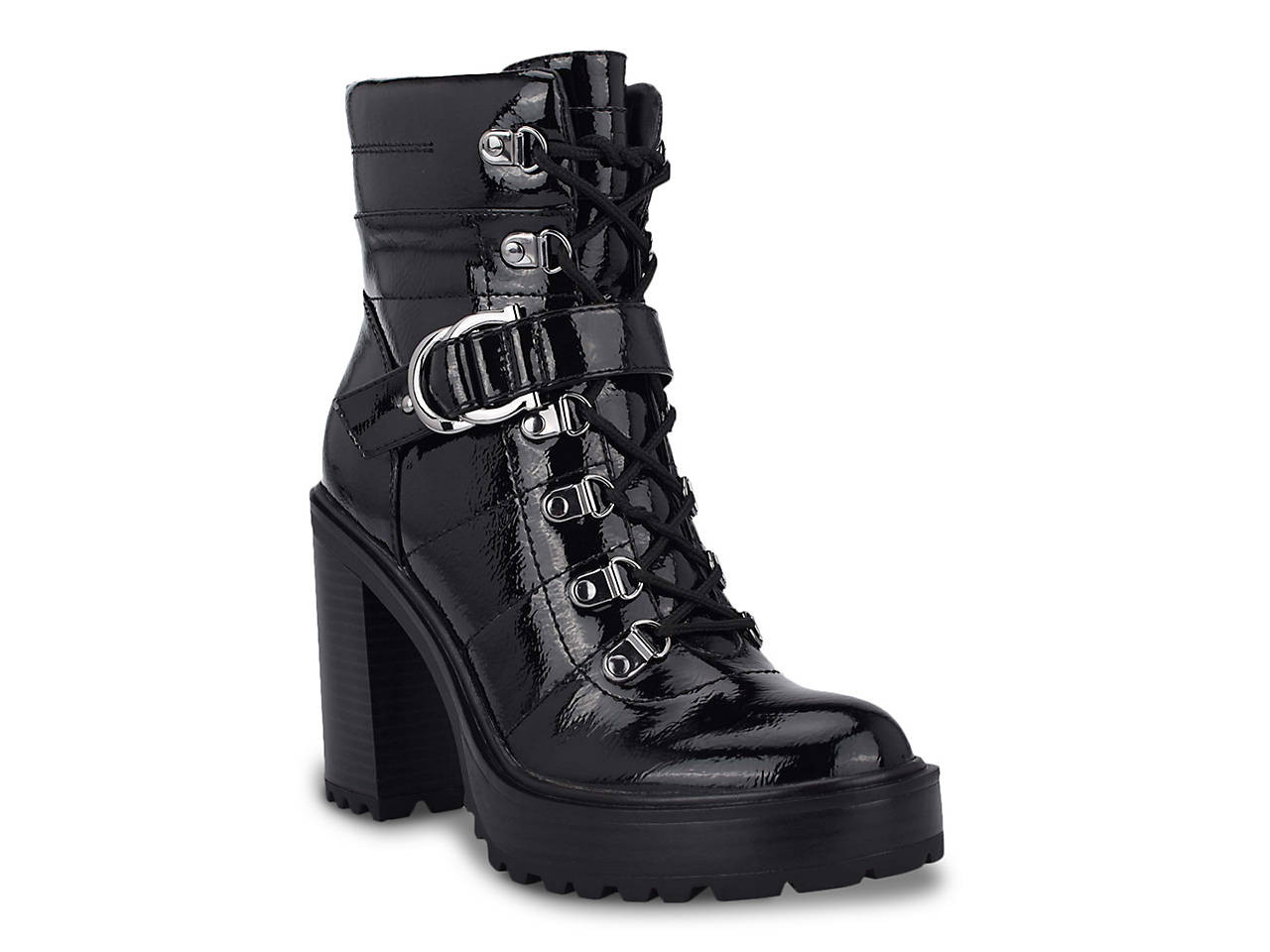 GBG Los Angeles Sellur Platform Combat Boot | DSW