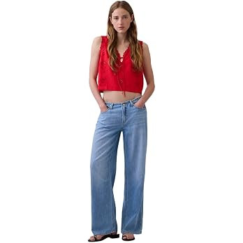 GAP Women's 90's Low Rise Loose Jeans | Amazon (US)