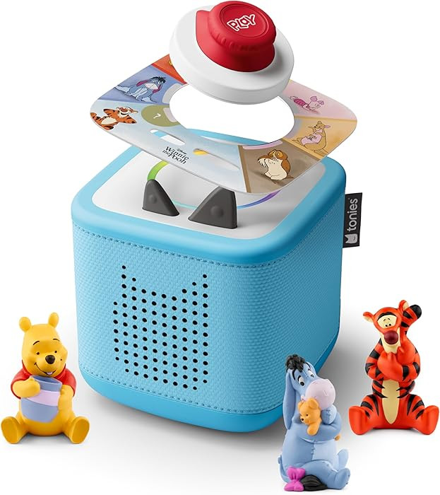 Toniebox 2 Audio Player Bundle for Kids 3+ with Winnie The Pooh, Tigger, Eeyore Figurines and Ton... | Amazon (US)