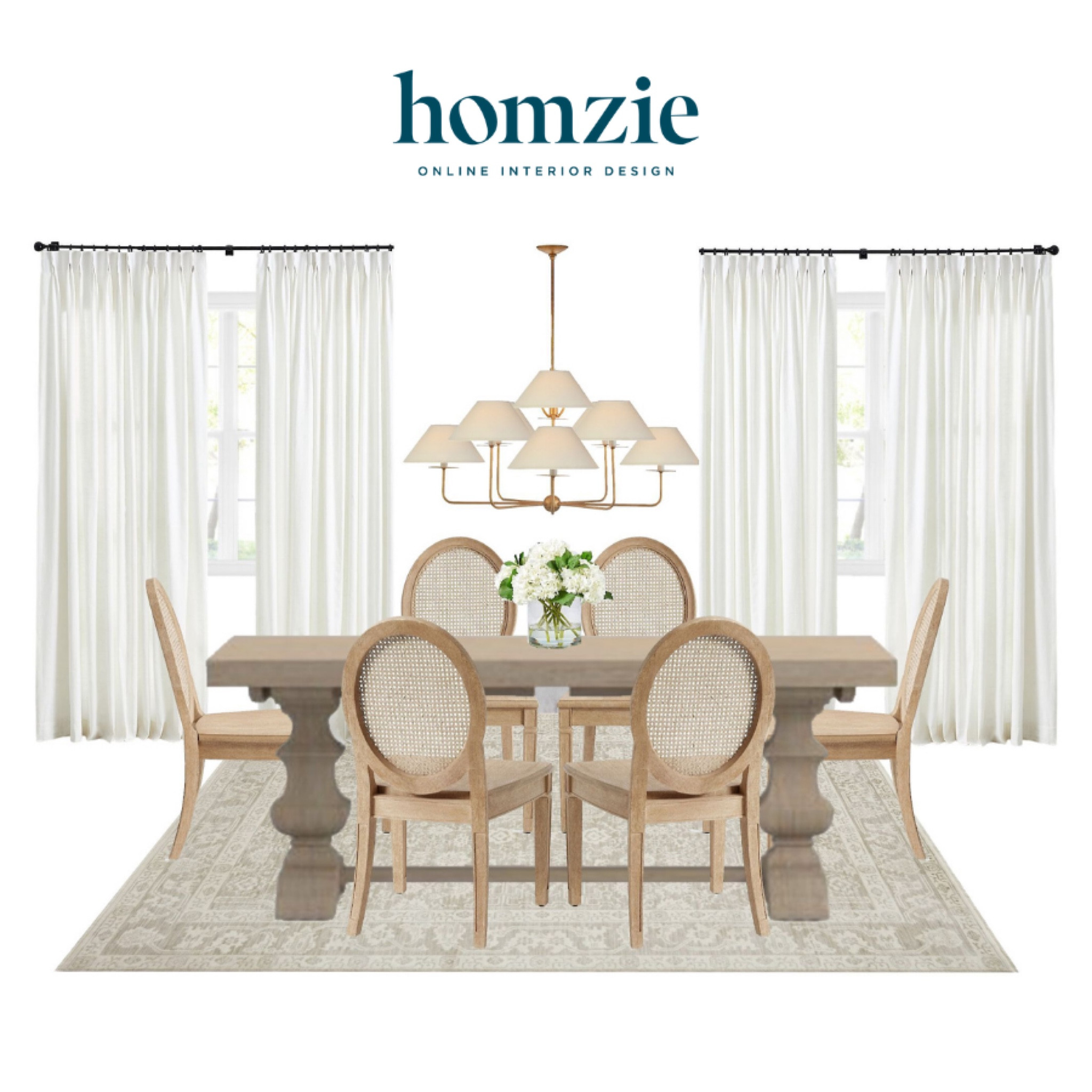 Neutral dining room design, dining table, dining chairs, neutral rug, modern farmhouse 

#LTKSeasonal #LTKFindsUnder100 #LTKHome