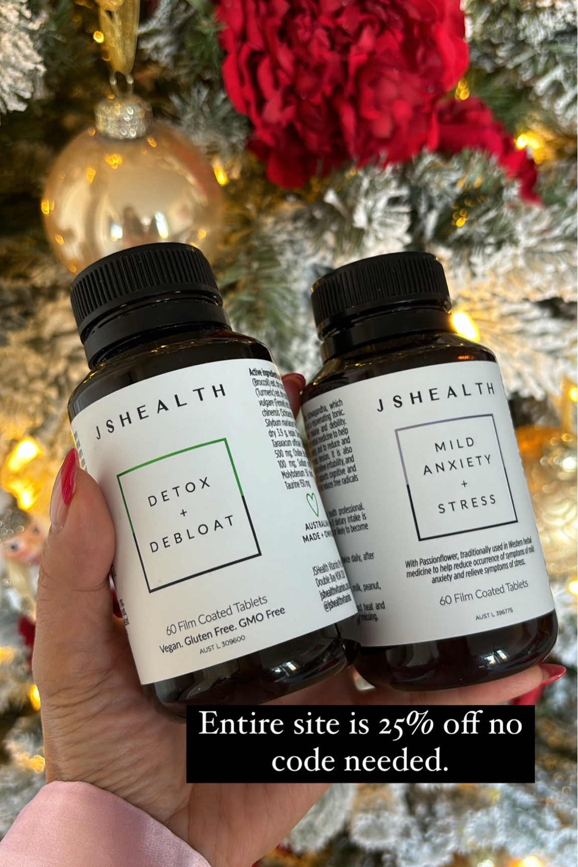 Debloat pills 25% off. JSHealth no code needed, anxiety and stress pills, self care 

#LTKfindsunder50 #LTKbeauty #LTKCyberWeek