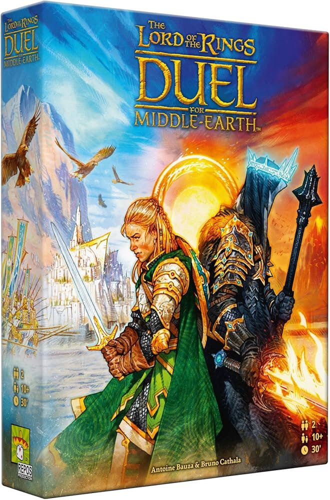 The Lord of The Rings: Duel for Middle-Earth Board Game - Epic Strategy Game of Power and Conques... | Amazon (US)
