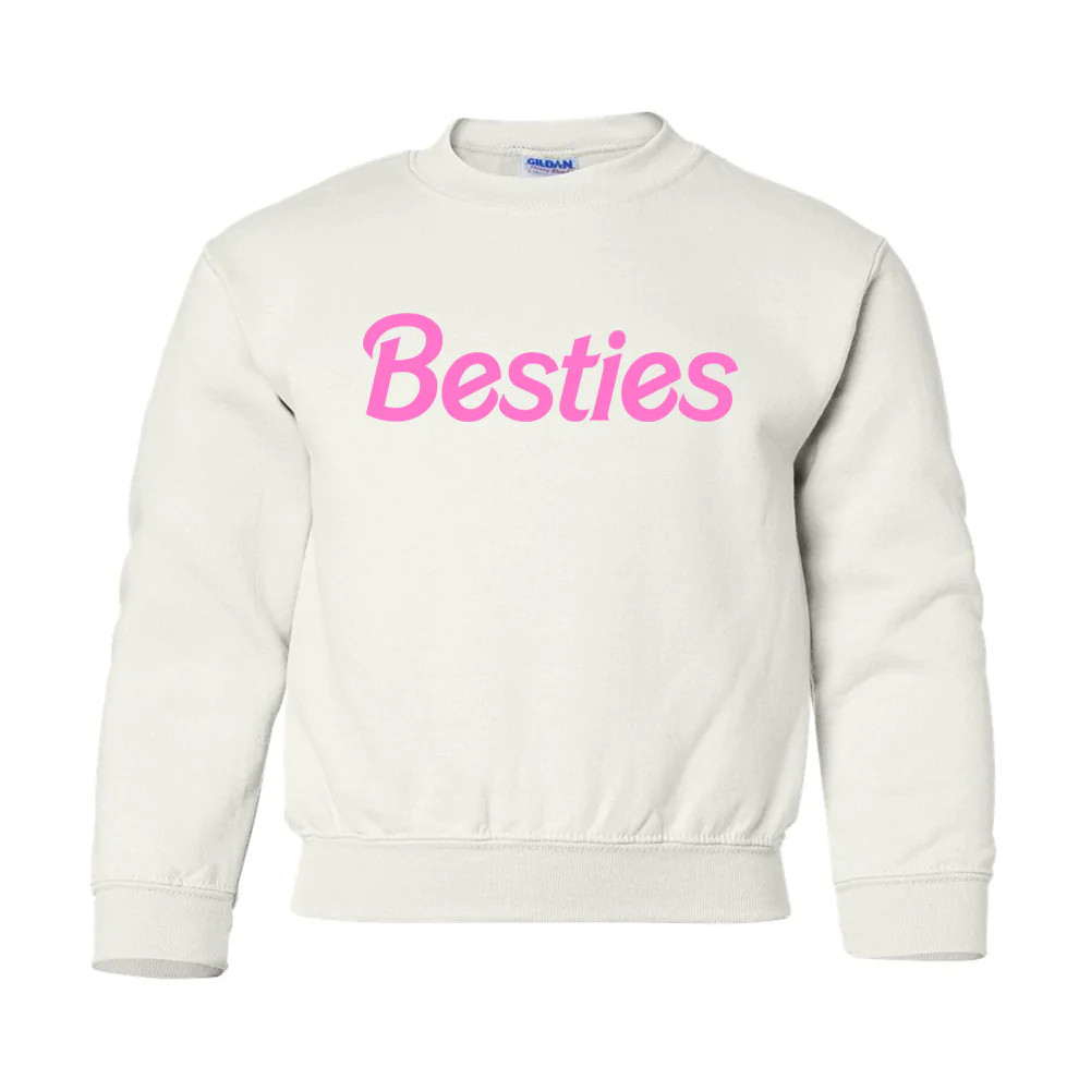 Kids 'Besties' Crewneck Sweatshirt | United Monograms