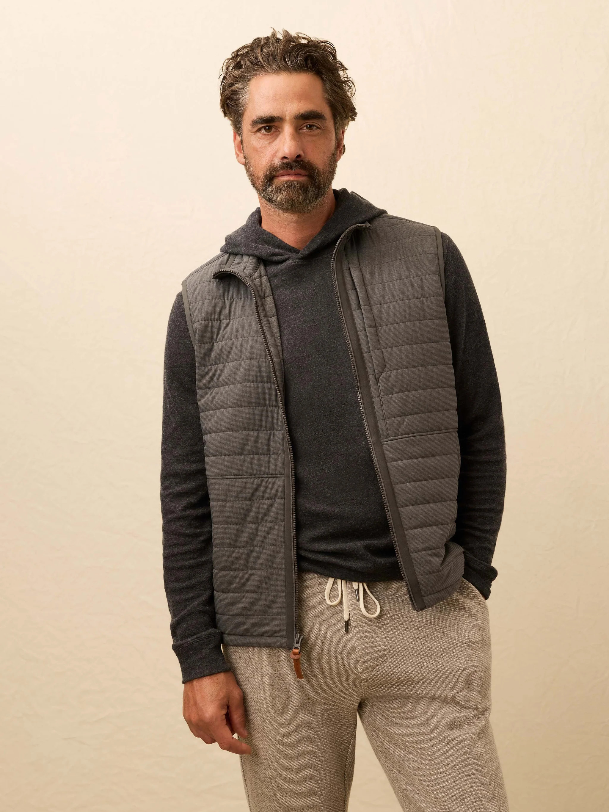 Horizon Series Vest - Pacific Ash | Faherty