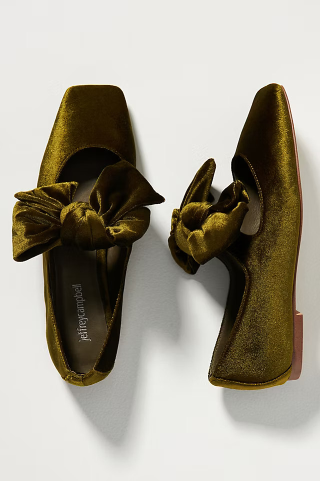 Jeffrey Campbell Amit Velvet Loafers | Anthropologie (US)