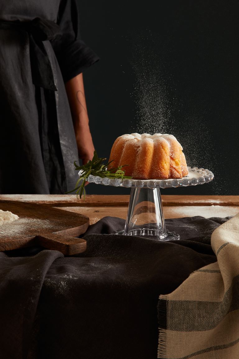 Small Glass Cake Stand | H&M (US + CA)