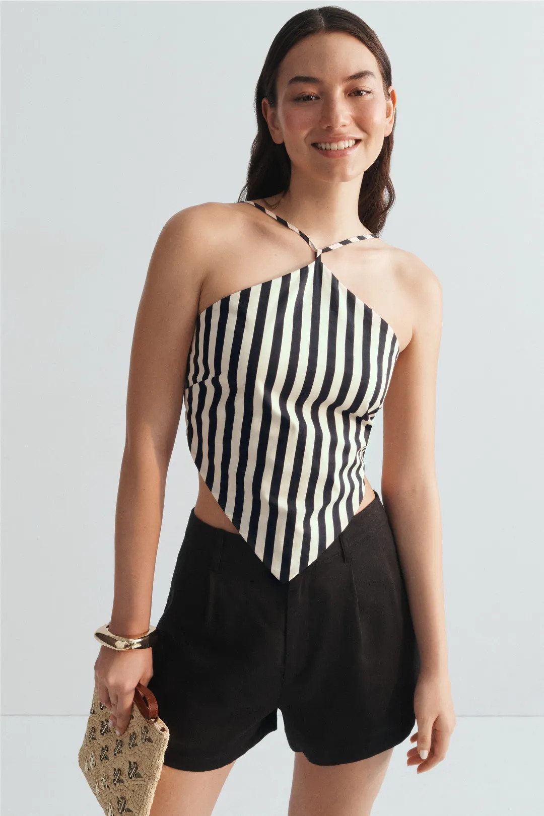 Kit Poplin Tie Top | Rent the Runway